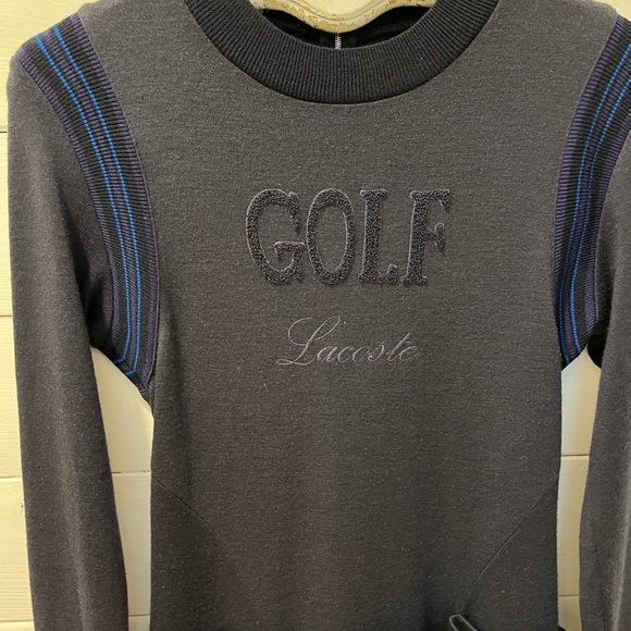 📍Lacoste long-sleeve wool dress – Size not labeled (estimated EU 38) - Picture 8 of 13